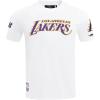 Pro Standard Mens NBA Los Angeles Lakers Luka Doncic #77 Classic Player Short Sleeve Tee White L