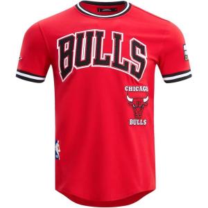 Pro Standard Mens NBA Retro Classics Cotton Double Knit Short Sleeve Tee(Wine)