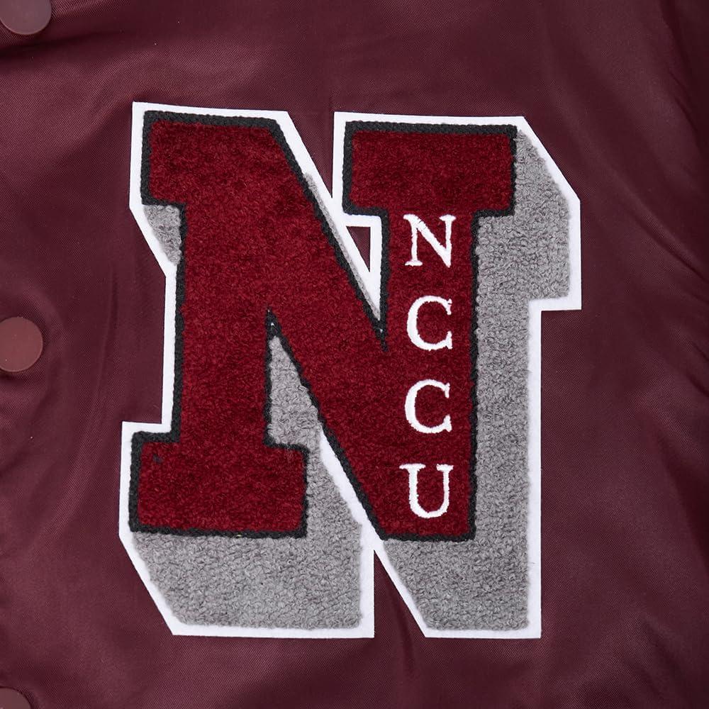 imagePro Standard Mens College Classic Chenille Satin JacketWine