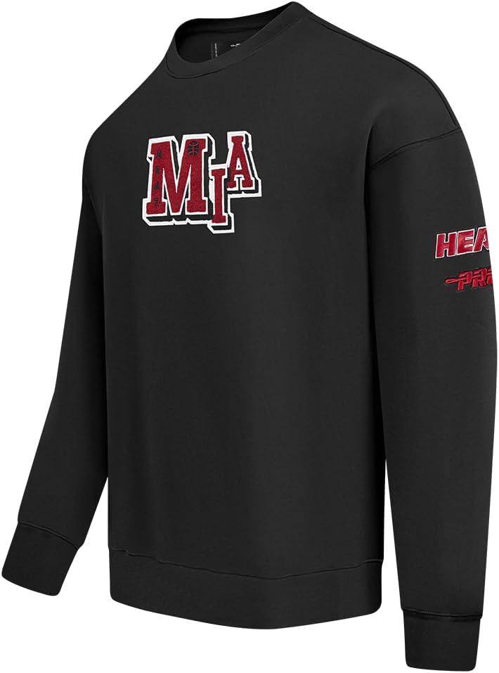 imagePro Standard NBA mens Mens Nba Best of Fleece Crewneck SweatshirtBlack
