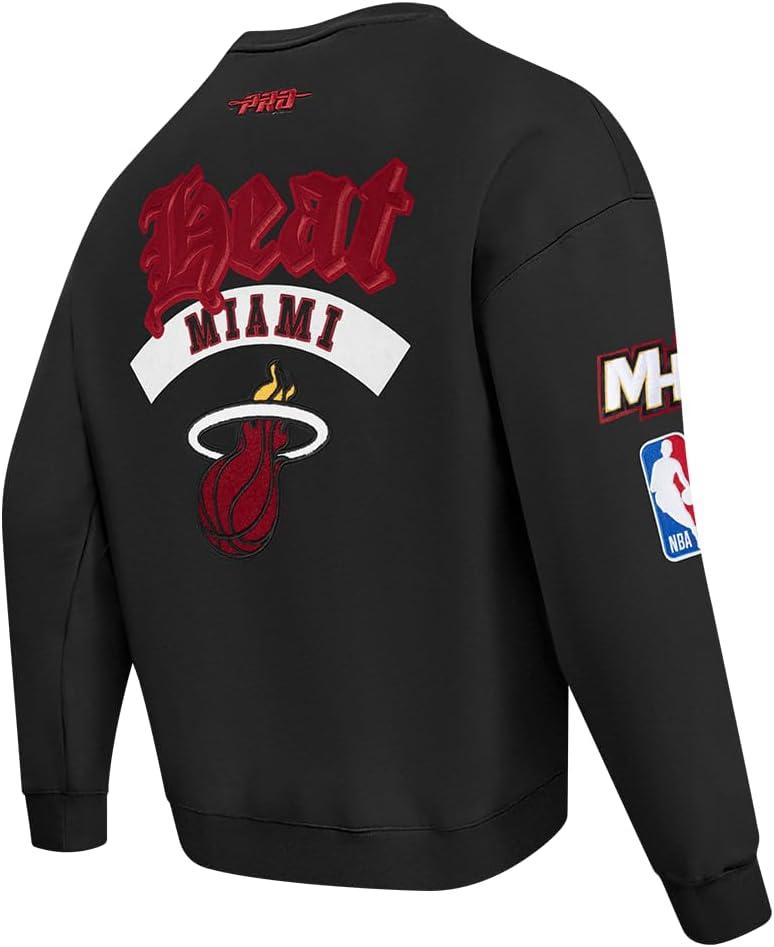 imagePro Standard NBA mens Mens Nba Best of Fleece Crewneck SweatshirtBlack