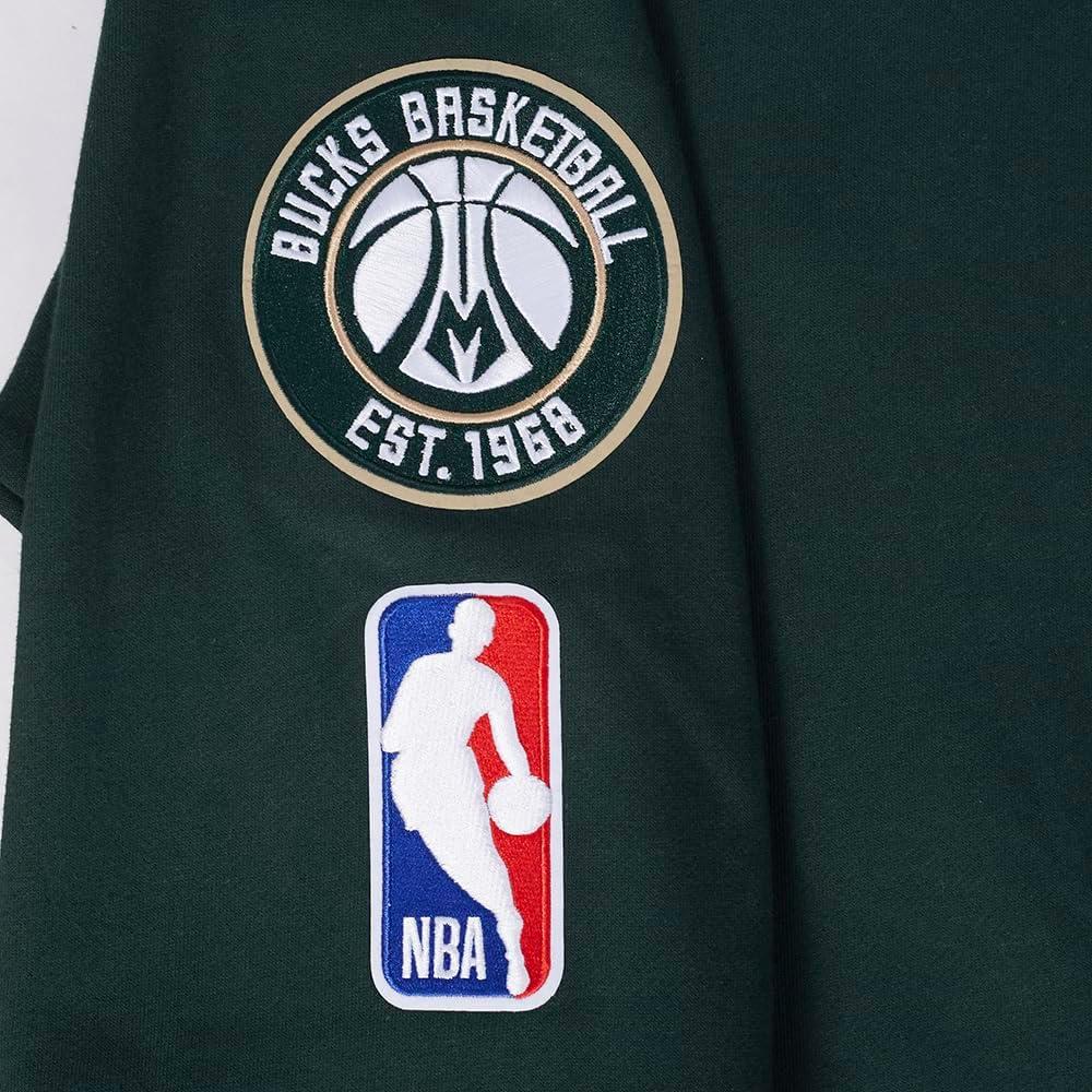 imagePro Standard NBA mens Mens Nba Best of Fleece Crewneck SweatshirtForest Green
