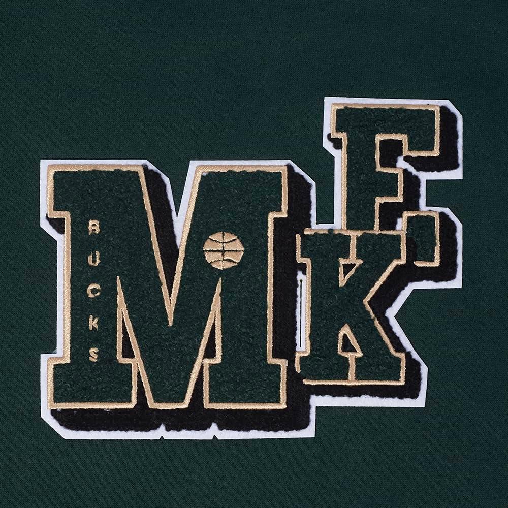 imagePro Standard NBA mens Mens Nba Best of Fleece Crewneck SweatshirtForest Green