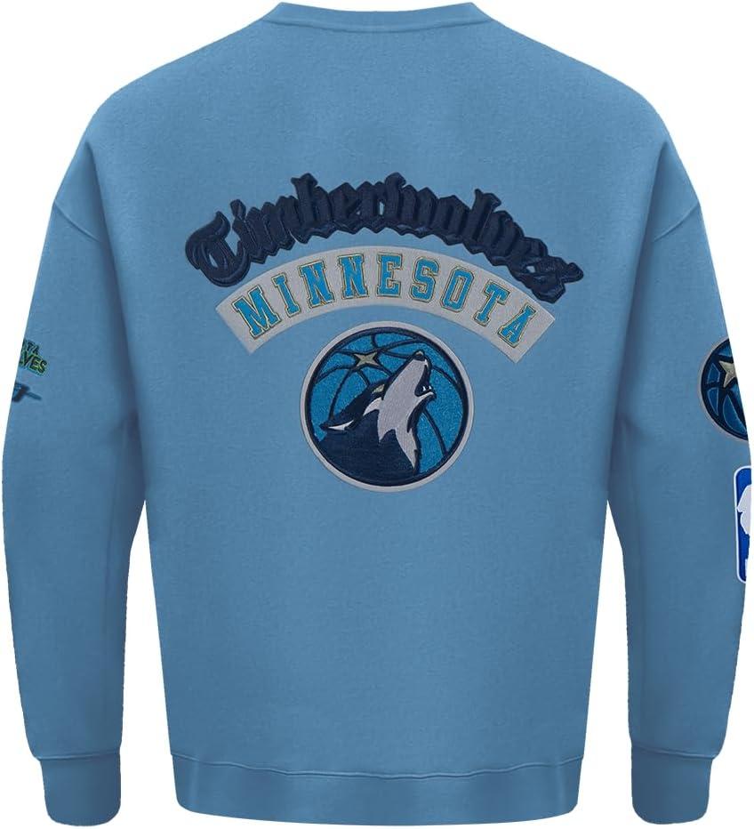 imagePro Standard NBA mens Mens Nba Best of Fleece Crewneck SweatshirtSteel Blue