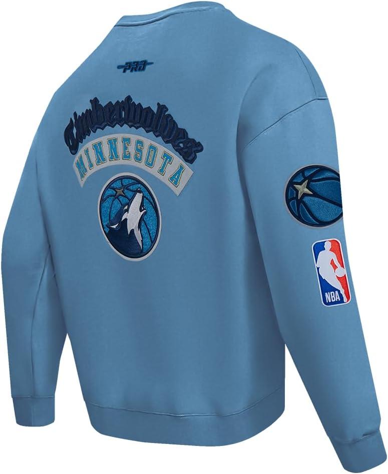imagePro Standard NBA mens Mens Nba Best of Fleece Crewneck SweatshirtSteel Blue