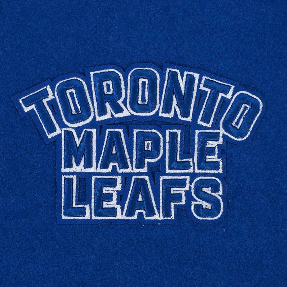 imagePro Standard NHL womens Pro Standard Womens Nhl Classic Chenille Wool Varsity JacketDodger BlueWhite