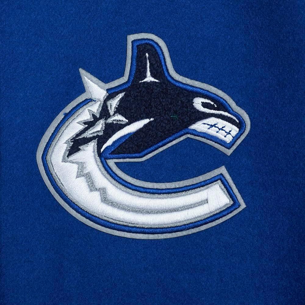 imagePro Standard NHL womens Pro Standard Womens Nhl Classic Chenille Wool Varsity JacketDodger BlueWhite