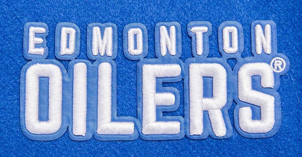 imagePro Standard NHL womens Pro Standard Womens Nhl Classic Chenille Wool Varsity JacketDodger BlueWhite