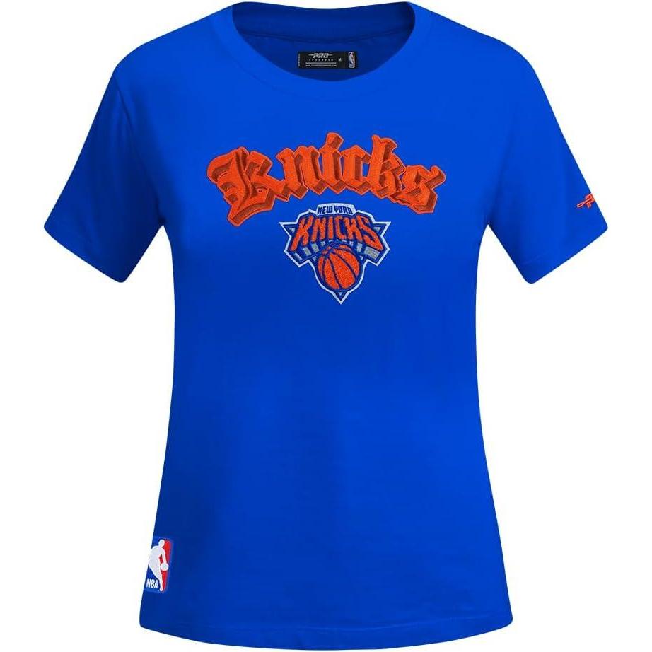 imagePro Standard NBA Womens Womens NBA Best of Cotton Short Sleeve Slim TeeRoyal Blue
