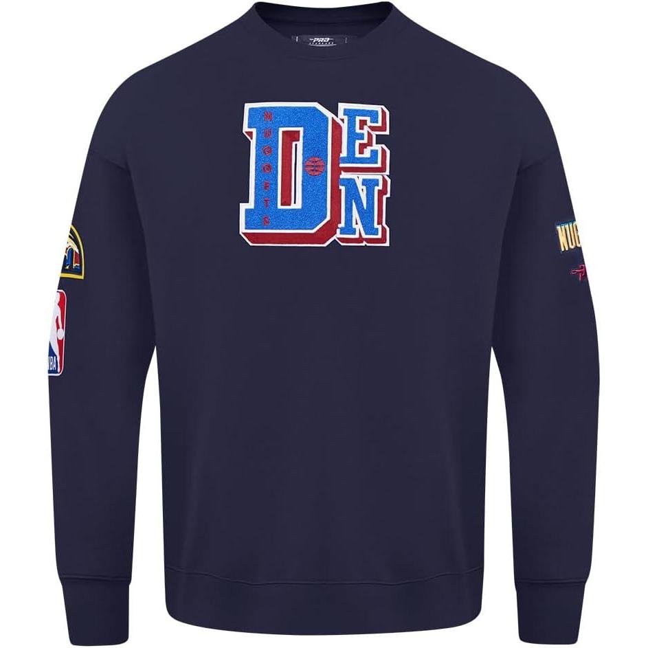 imagePro Standard NBA mens Mens Nba Best of Fleece Crewneck SweatshirtMidnight Navy