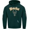 Pro Standard NBA mens Mens Nba Best of Fleece Pull Over Hoodie(Forest Green)