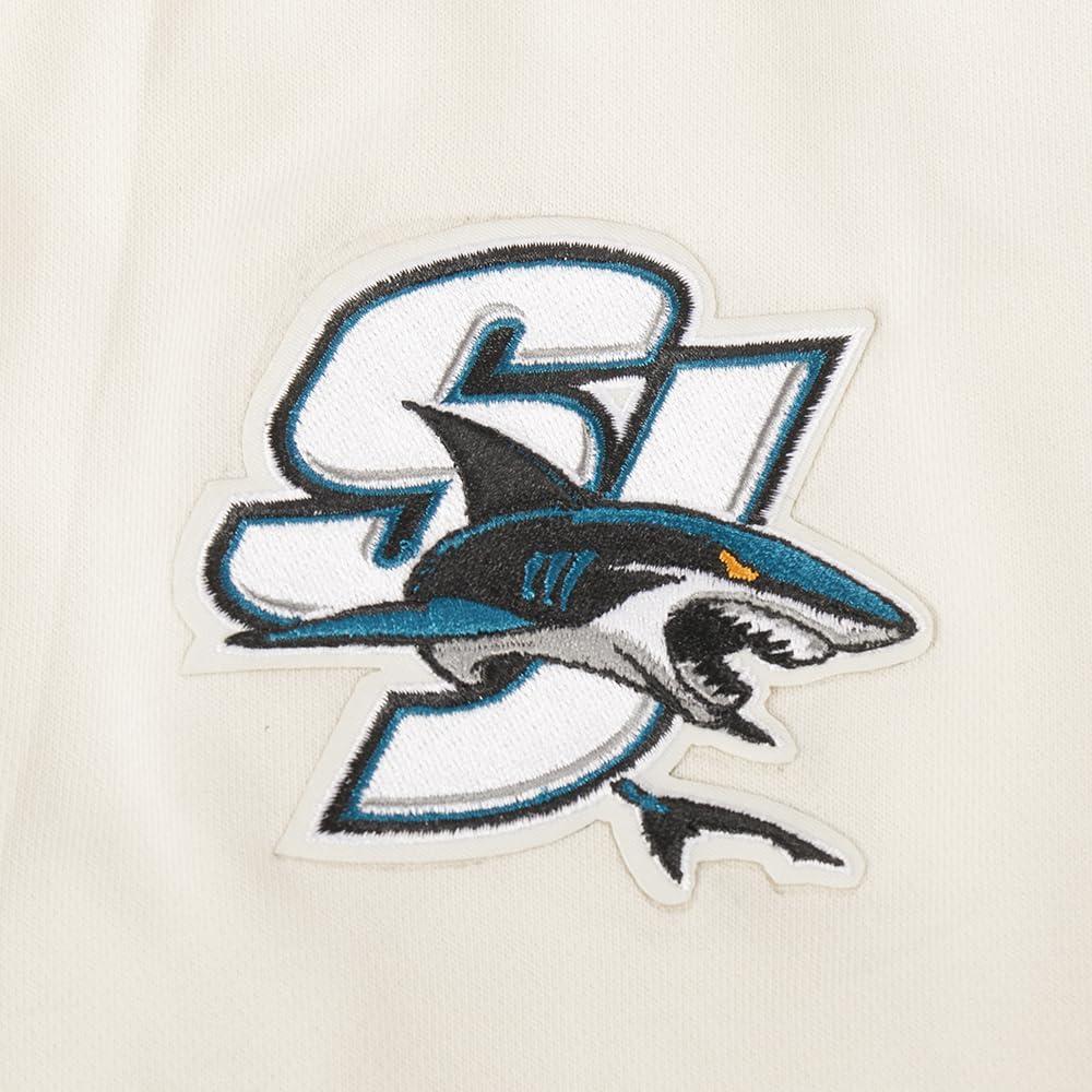 imagePro Standard NHL Womens Retro Classics Brushed Back French Terry Cropped Pullover HoodieEggshell Black