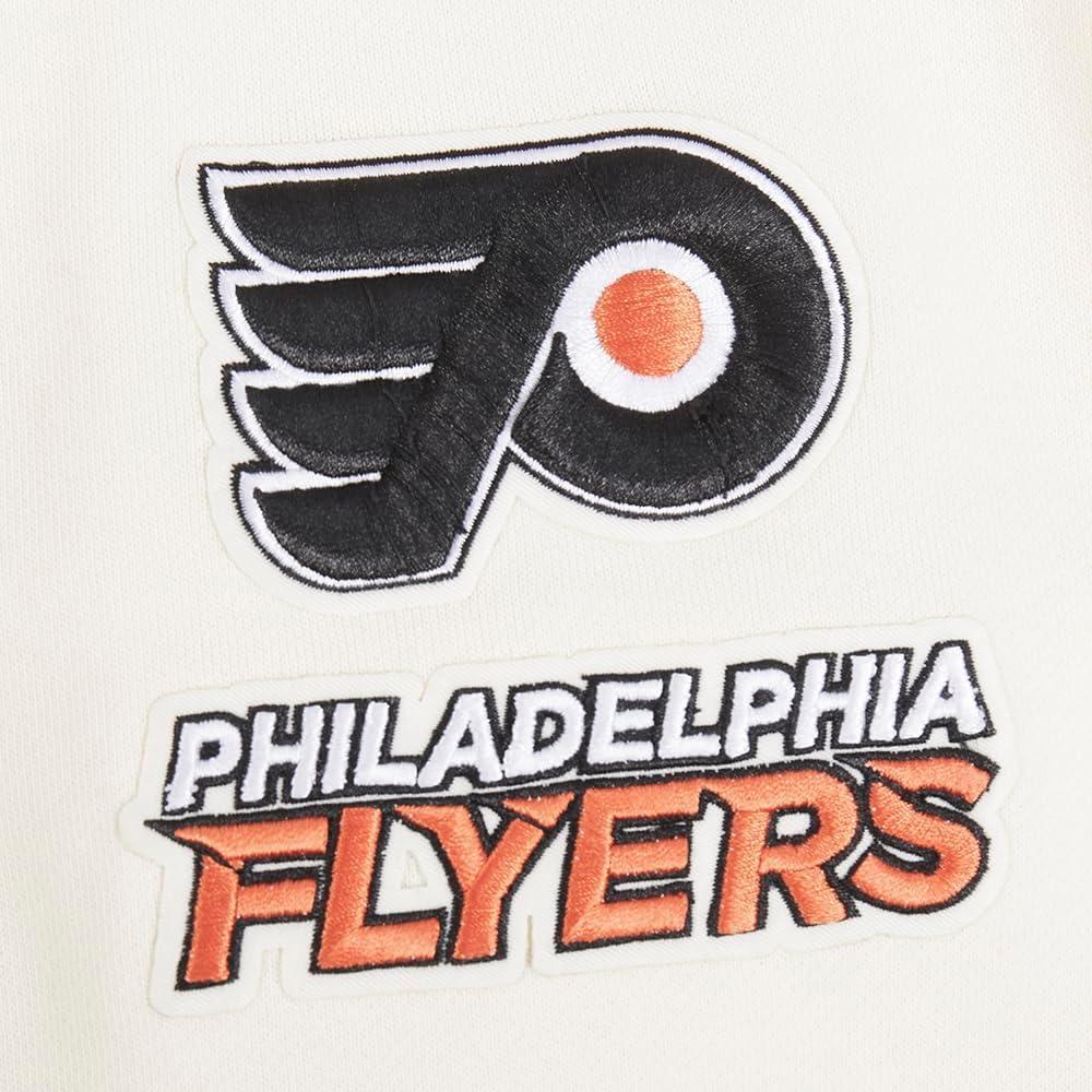 imagePro Standard NHL Womens Retro Classics Brushed Back French Terry Cropped Pullover HoodieEggshell Black