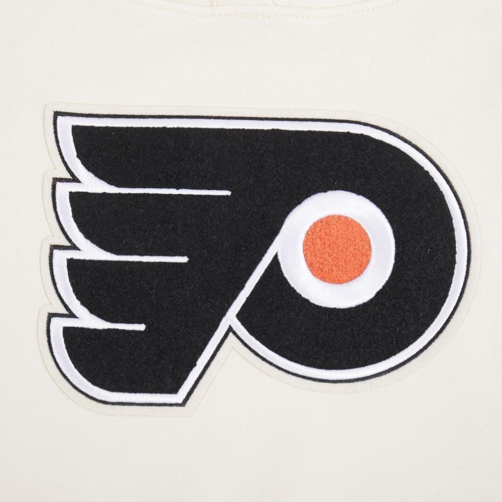 imagePro Standard NHL Womens Retro Classics Brushed Back French Terry Cropped Pullover HoodieEggshell Black