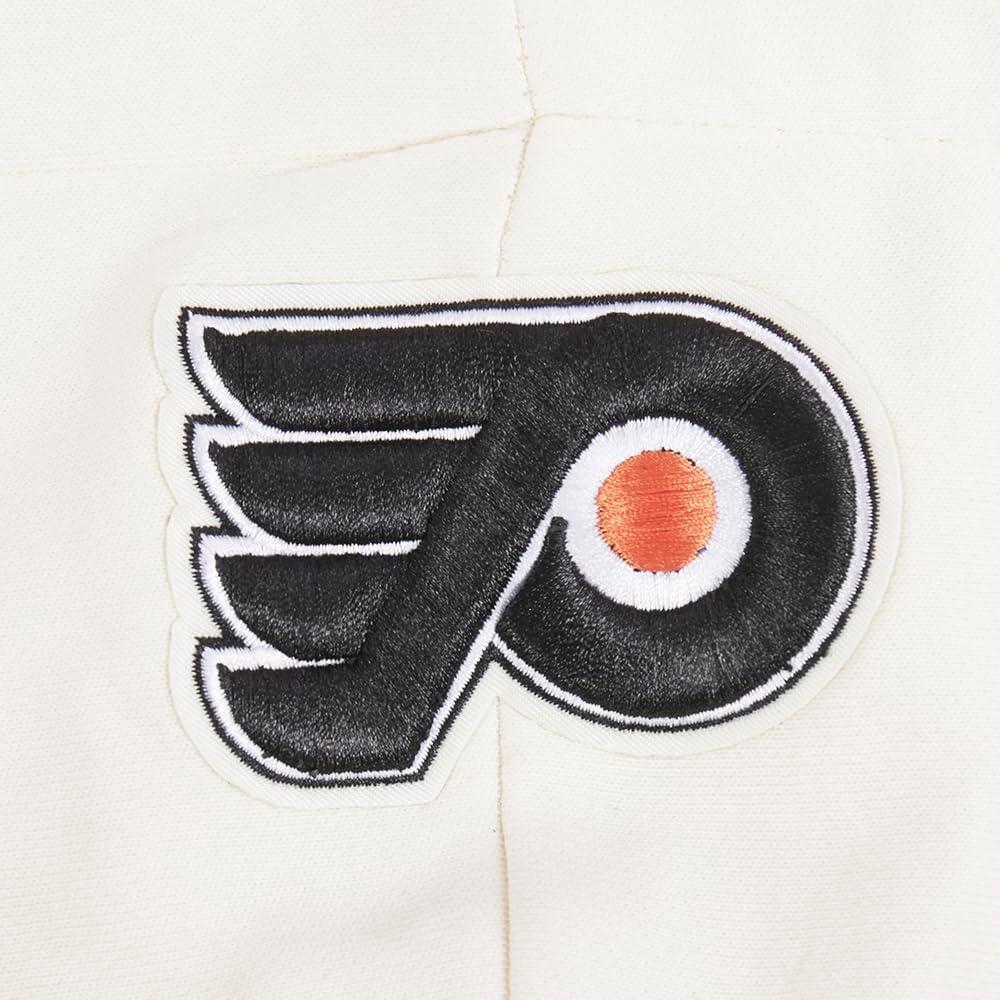imagePro Standard NHL Womens Retro Classics Brushed Back French Terry Cropped Pullover HoodieEggshell Black