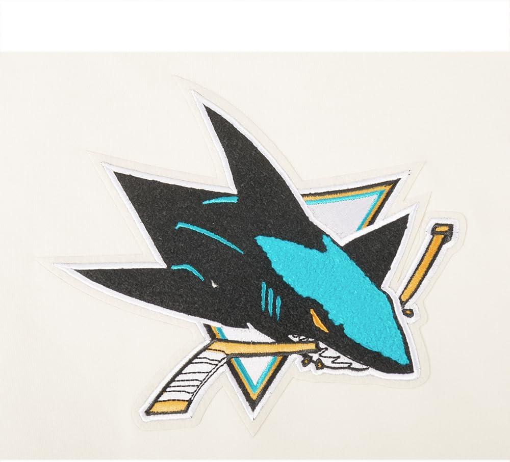 imagePro Standard NHL Womens Retro Classics Brushed Back French Terry Cropped Pullover HoodieEggshell Black