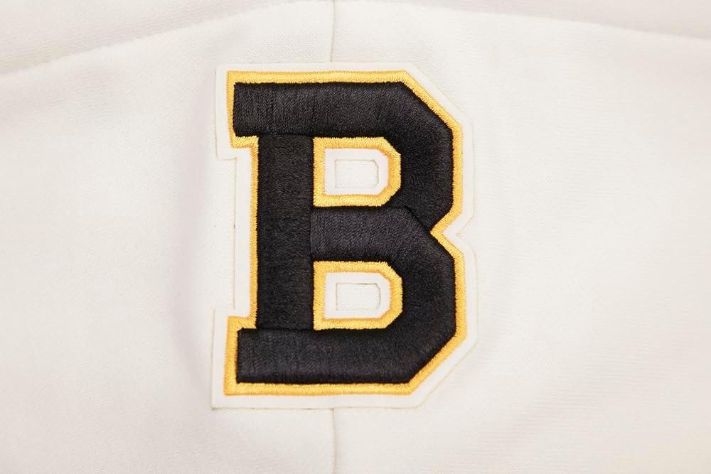 imagePro Standard NHL Womens Retro Classics Brushed Back French Terry Cropped Pullover HoodieEggshell Black