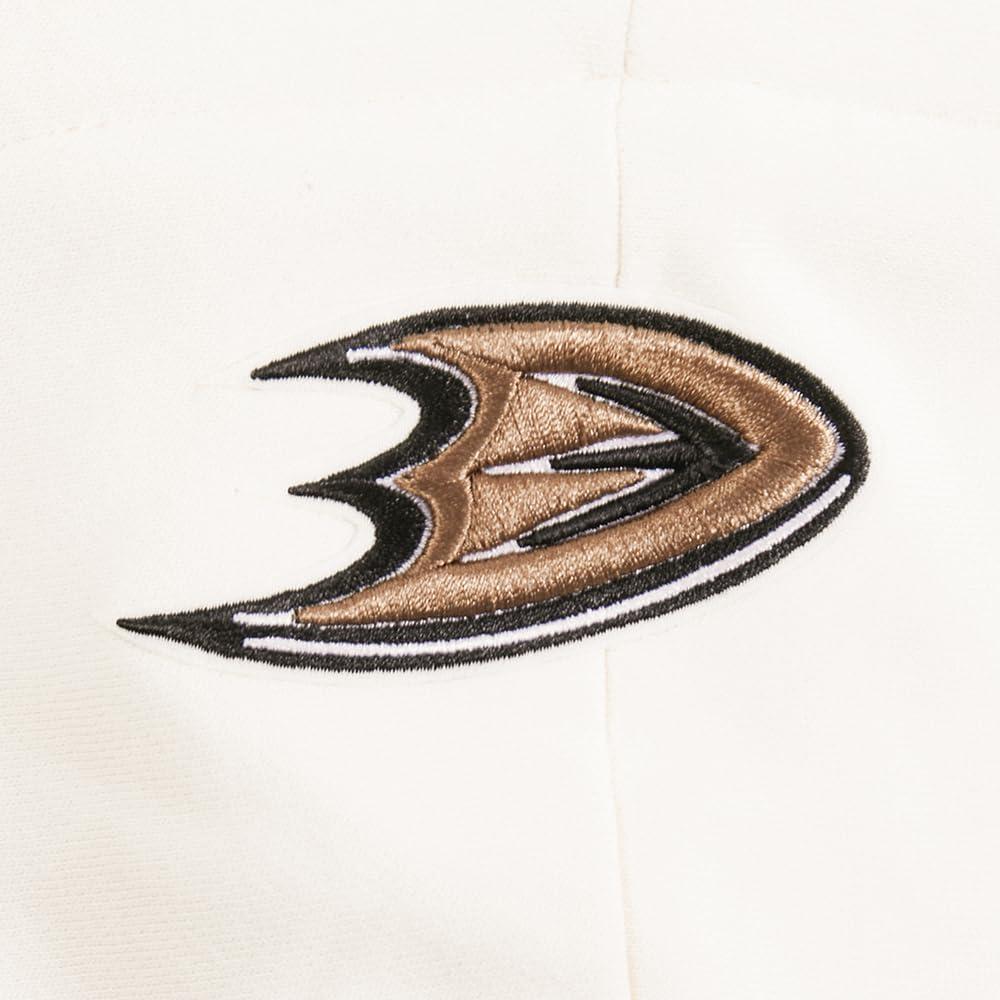 imagePro Standard NHL Womens Retro Classics Brushed Back French Terry Cropped Pullover HoodieEggshell Black