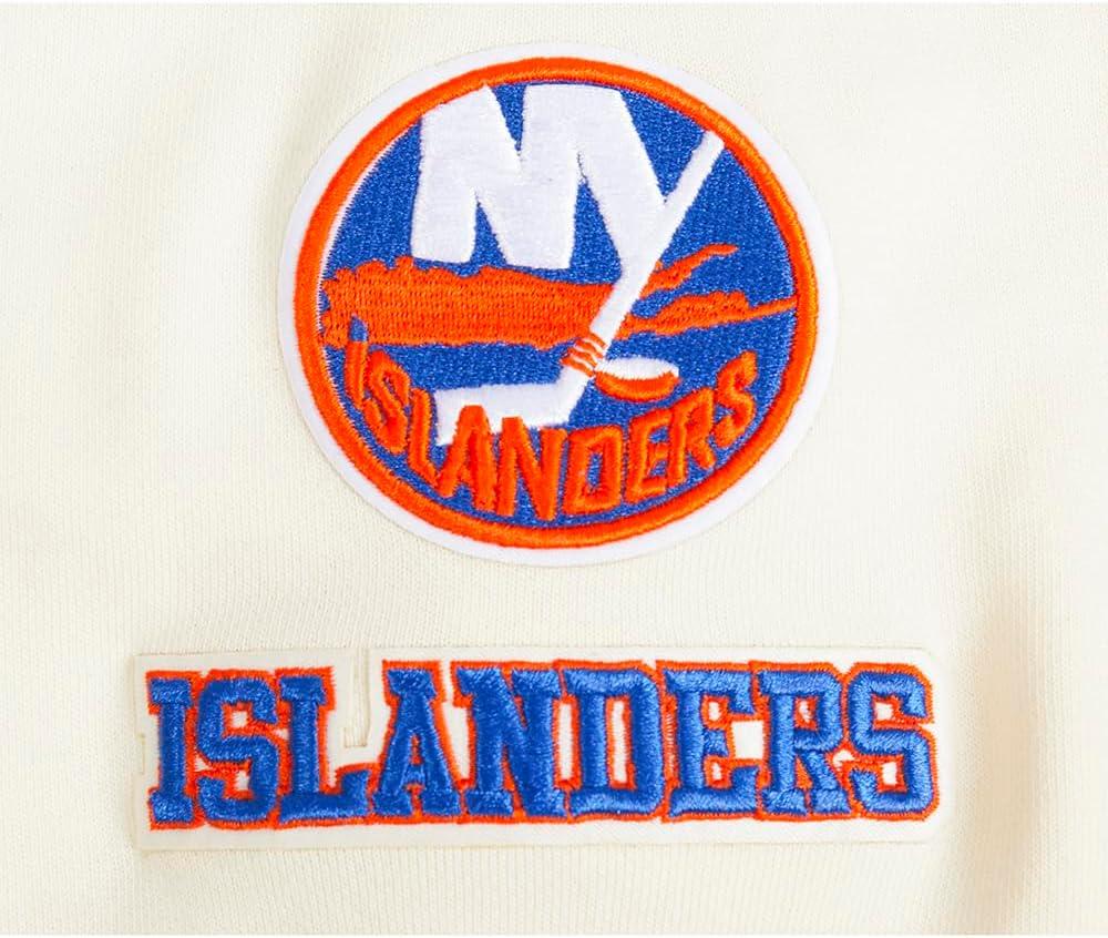 imagePro Standard NHL Womens Retro Classics Brushed Back French Terry Cropped Pullover HoodieEggshellRoyal Blue