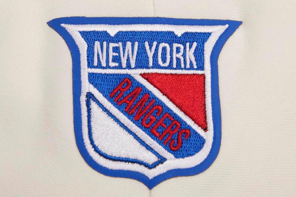 imagePro Standard NHL Womens Retro Classics Brushed Back French Terry Cropped Pullover HoodieEggshellRoyal Blue