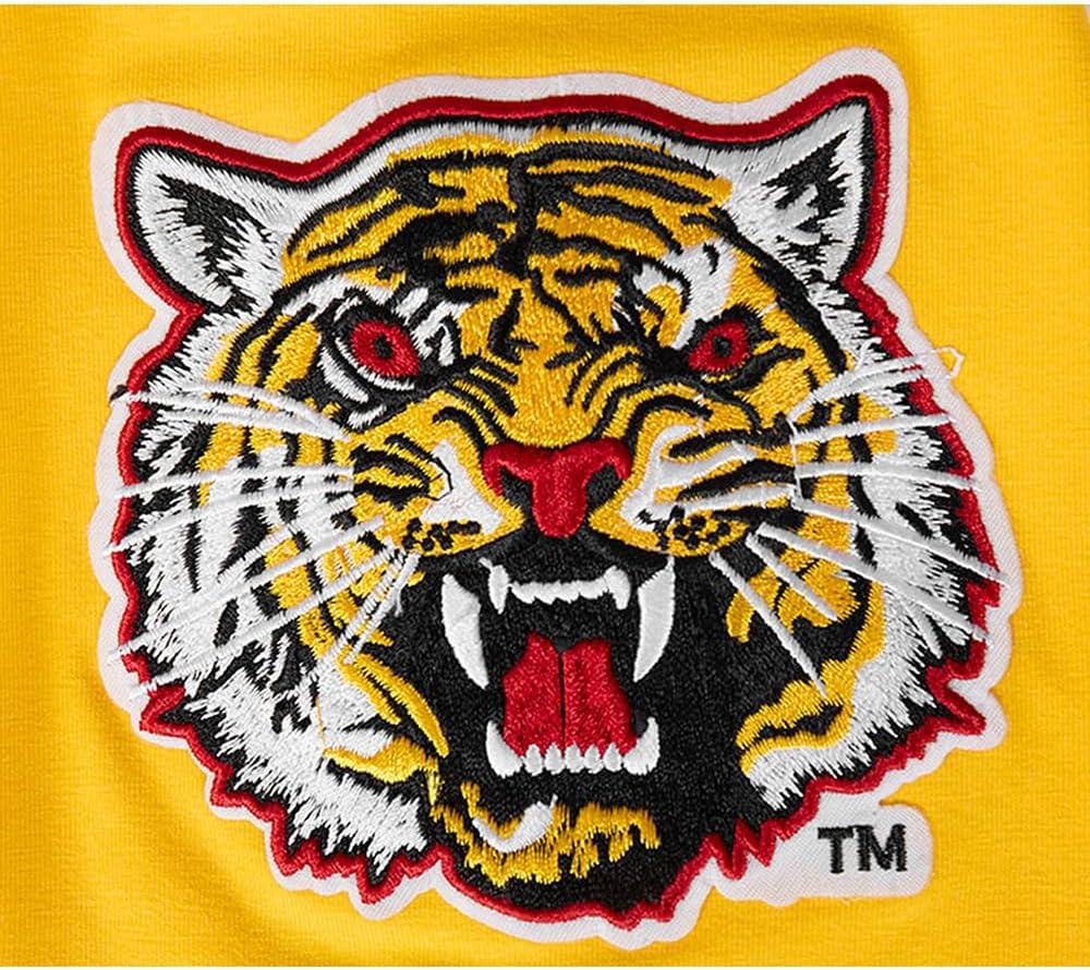 imagePro Standard NCAA mens Mens College Classic Chenille Satin JacketYellow