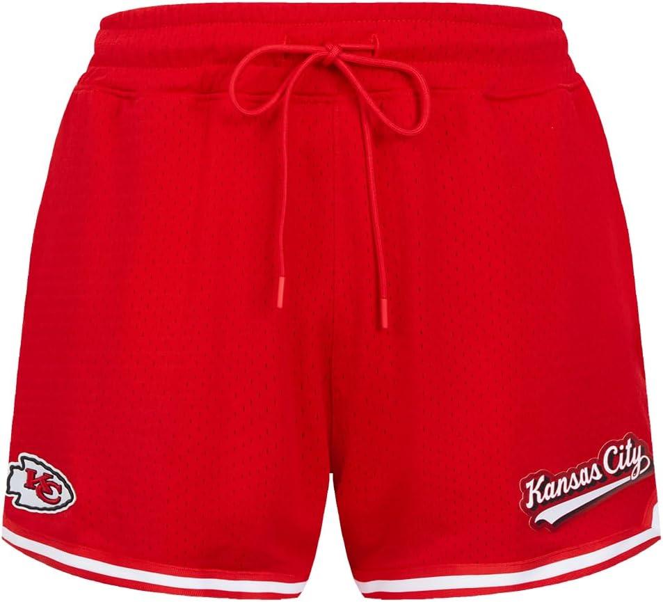 imagePro Standard Womens NFL Script Tail Mesh ShortRed