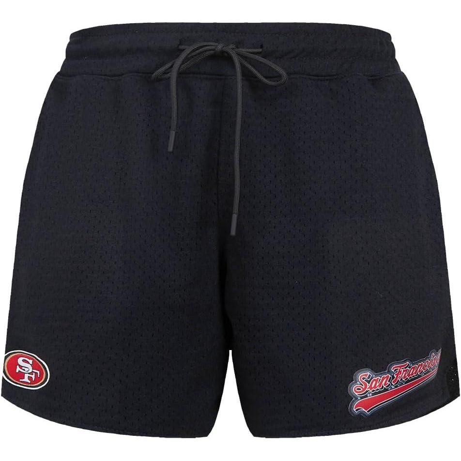 imagePro Standard Womens NFL Script Tail Mesh ShortBlack