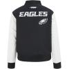 Pro Standard Womens NFL Philadelphia Eagles Game Day Classics Varsity Jacket Black/White L
