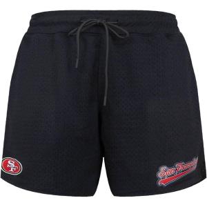 Pro Standard Womens NFL Script Tail Mesh Short(Black)