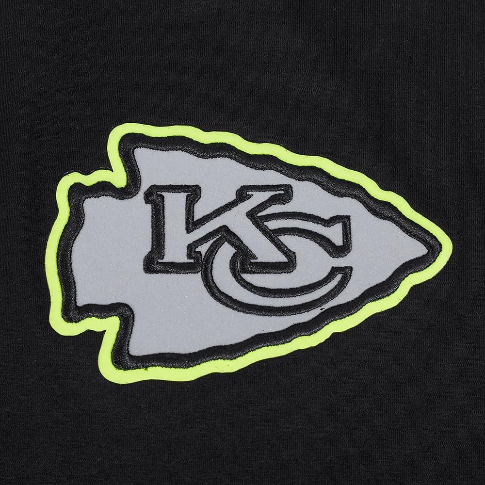 imagePro Standard Mens NFL Kansas City Chiefs Under The Lights Short Sleeve Tee Black 3XL