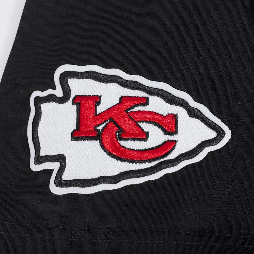 imagePro Standard Mens NFL Kansas City Chiefs Under The Lights Short Sleeve Tee Black 3XL