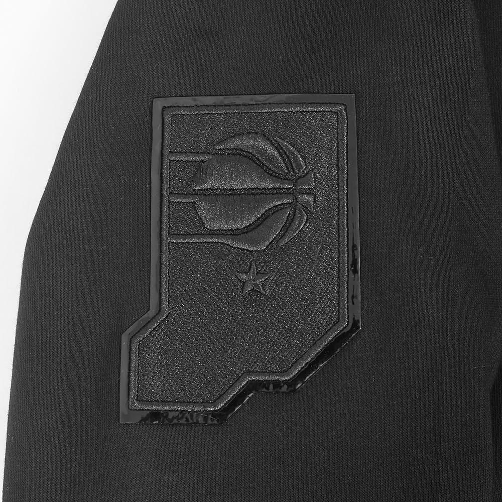 imagePro Standard Big Boys NBA Classic Triple Black Fleece Full Zip HoodieBlack