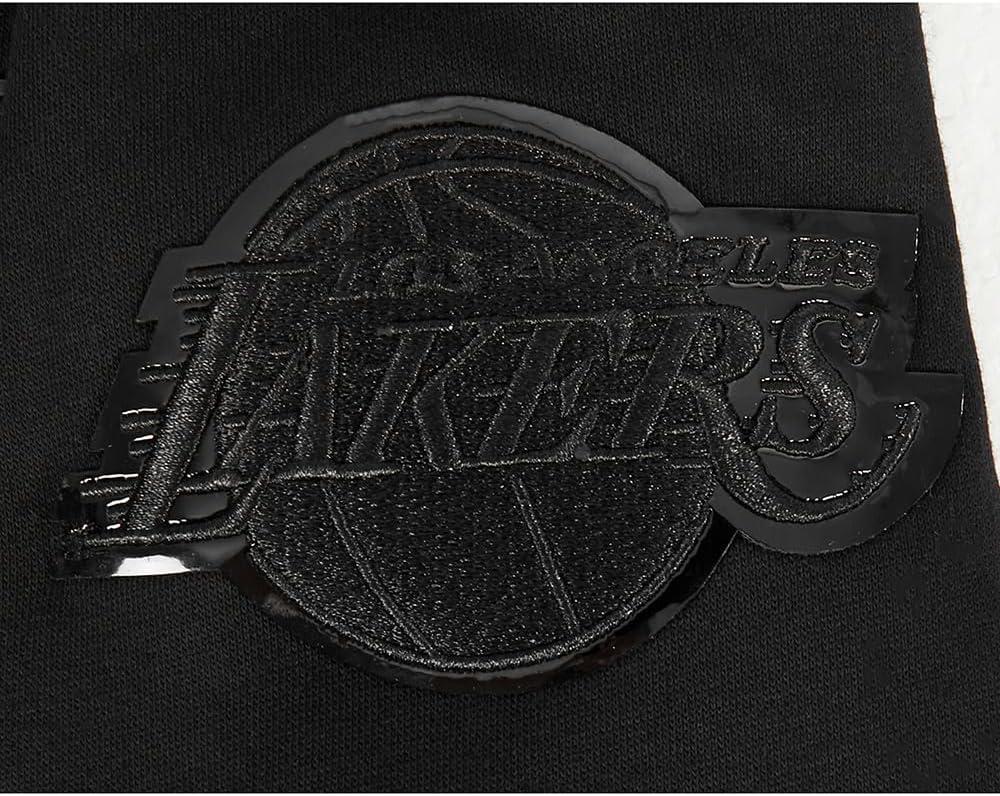 imagePro Standard Big Boys NBA Classic Triple Black Fleece Full Zip HoodieBlack