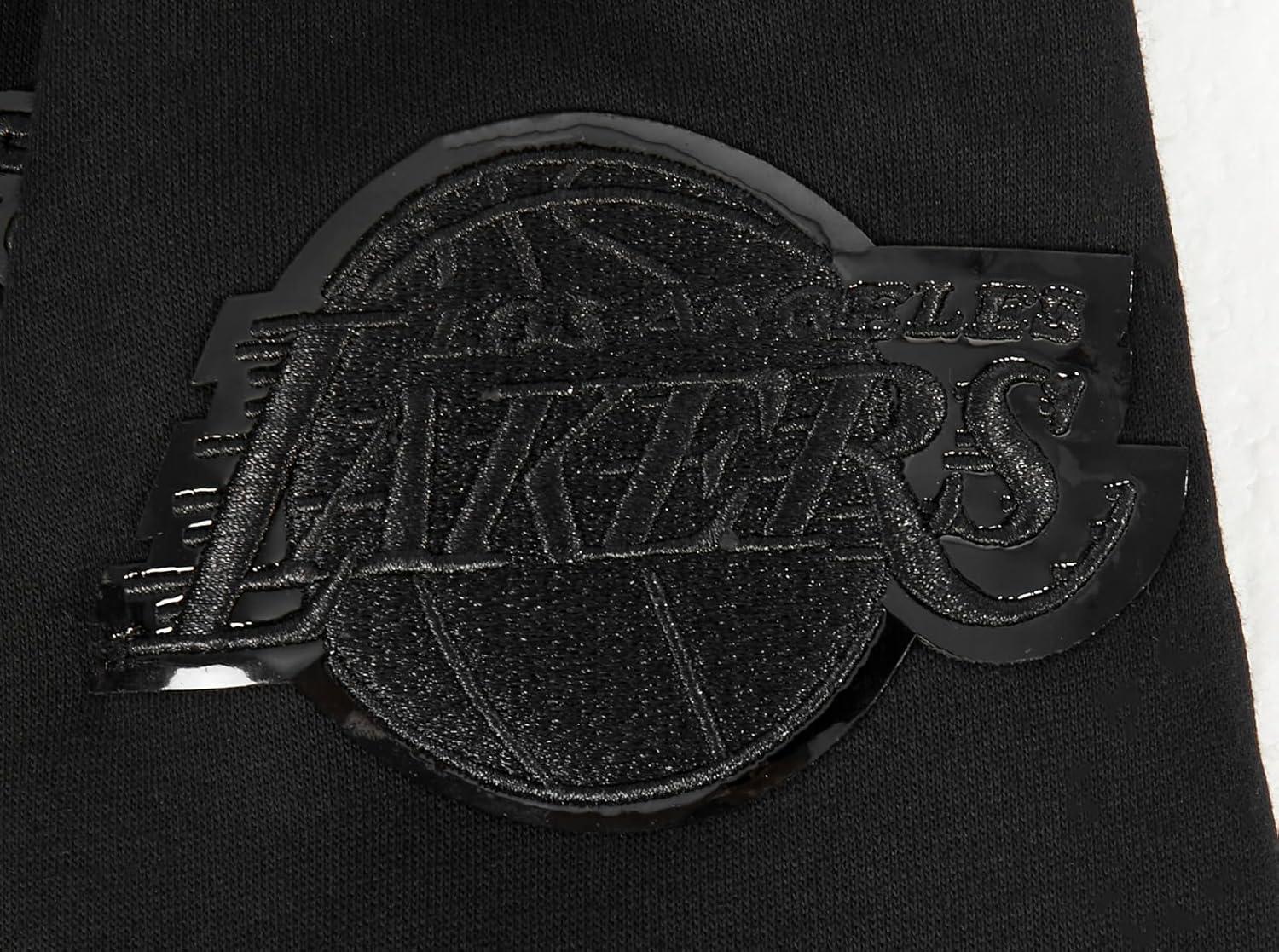 imagePro Standard Big Boys NBA Classic Triple Black Fleece Full Zip HoodieBlack