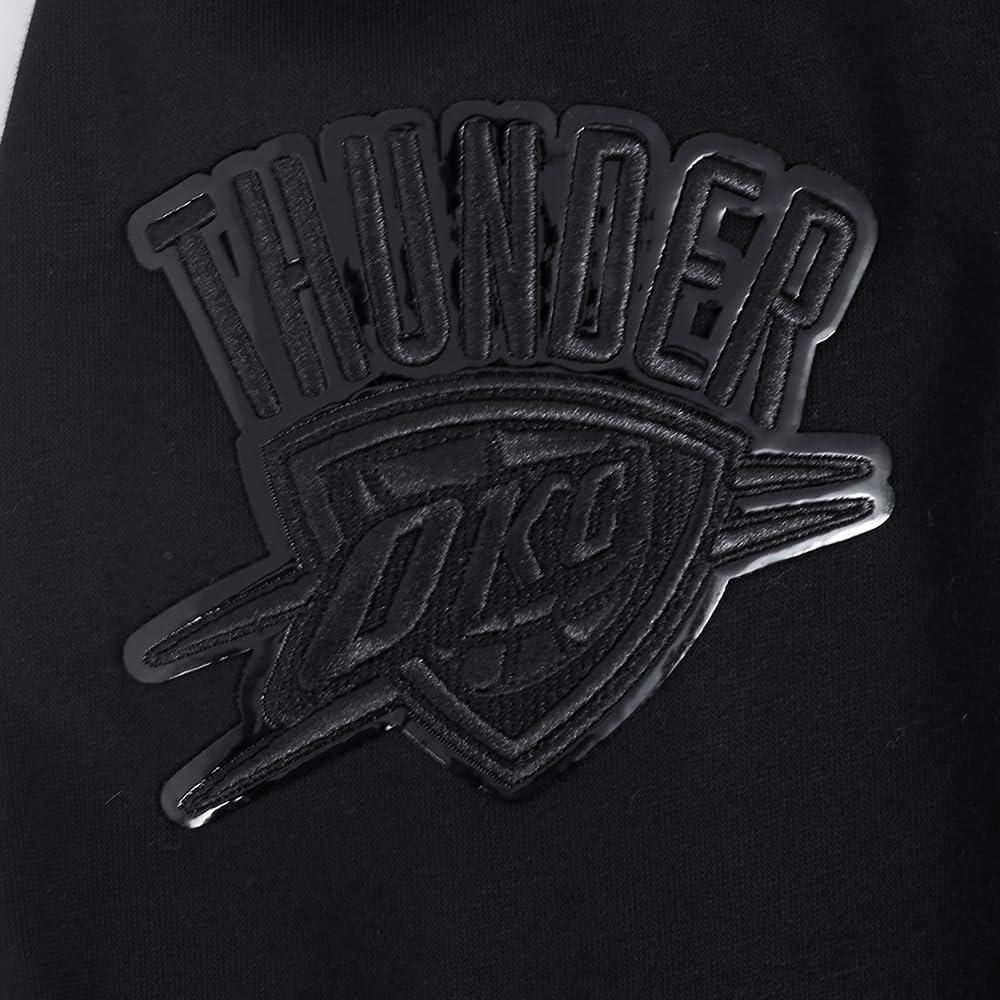 imagePro Standard Big Boys NBA Classic Triple Black Fleece Full Zip HoodieBlack