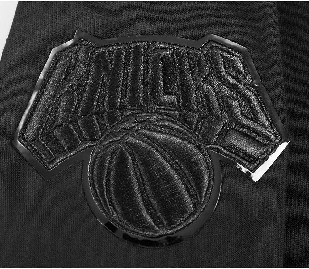 imagePro Standard Big Boys NBA Classic Triple Black Fleece Full Zip HoodieBlack