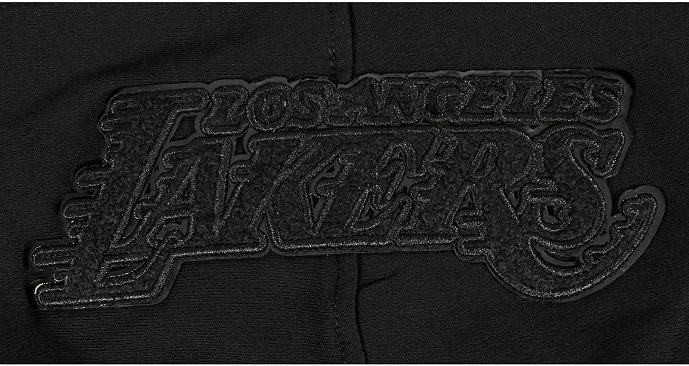 imagePro Standard Big Boys NBA Classic Triple Black Fleece Full Zip HoodieBlack