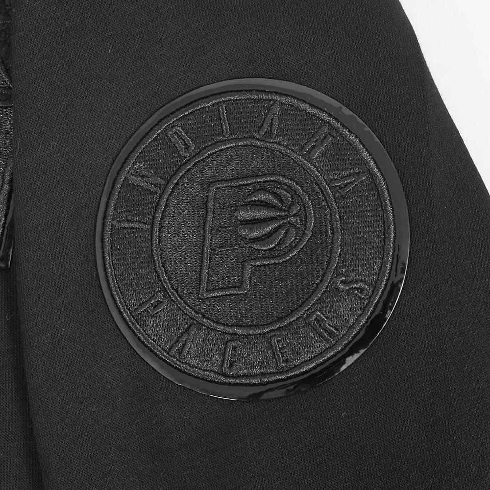 imagePro Standard Big Boys NBA Classic Triple Black Fleece Full Zip HoodieBlack