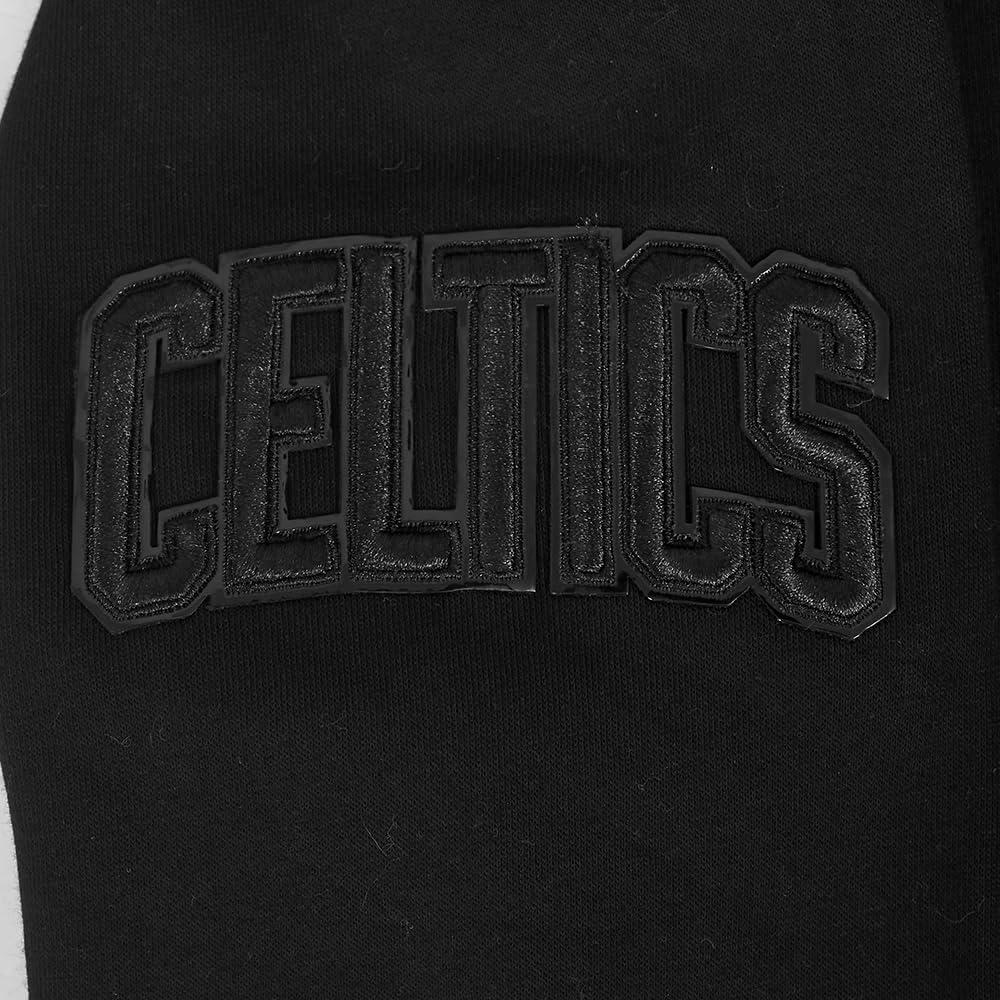 imagePro Standard Big Boys NBA Classic Triple Black Fleece Full Zip HoodieBlack