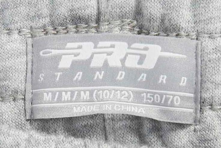 imagePro Standard Big Boys NFL Classic Chenille SweatpantHeather Grey