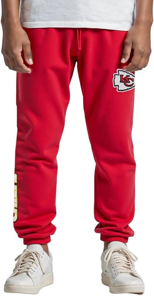 imagePro Standard Big Boys NFL Classic Chenille SweatpantRed