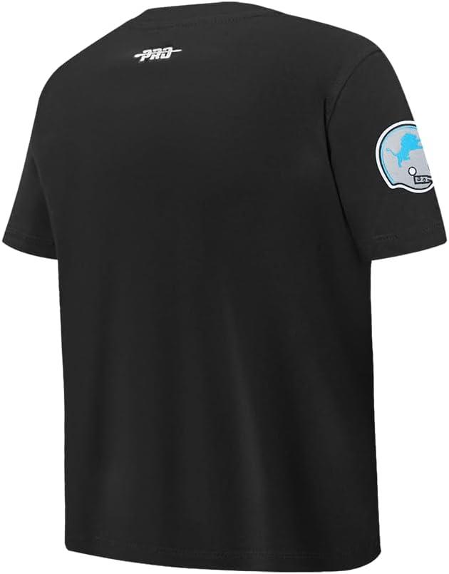 imagePro Standard Big Boys NFL Detroit Lions Retro Classics Short Sleeve Tee Black S