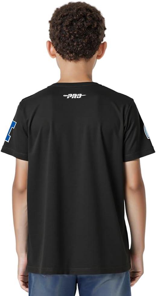 imagePro Standard Big Boys NFL Detroit Lions Retro Classics Short Sleeve Tee Black S