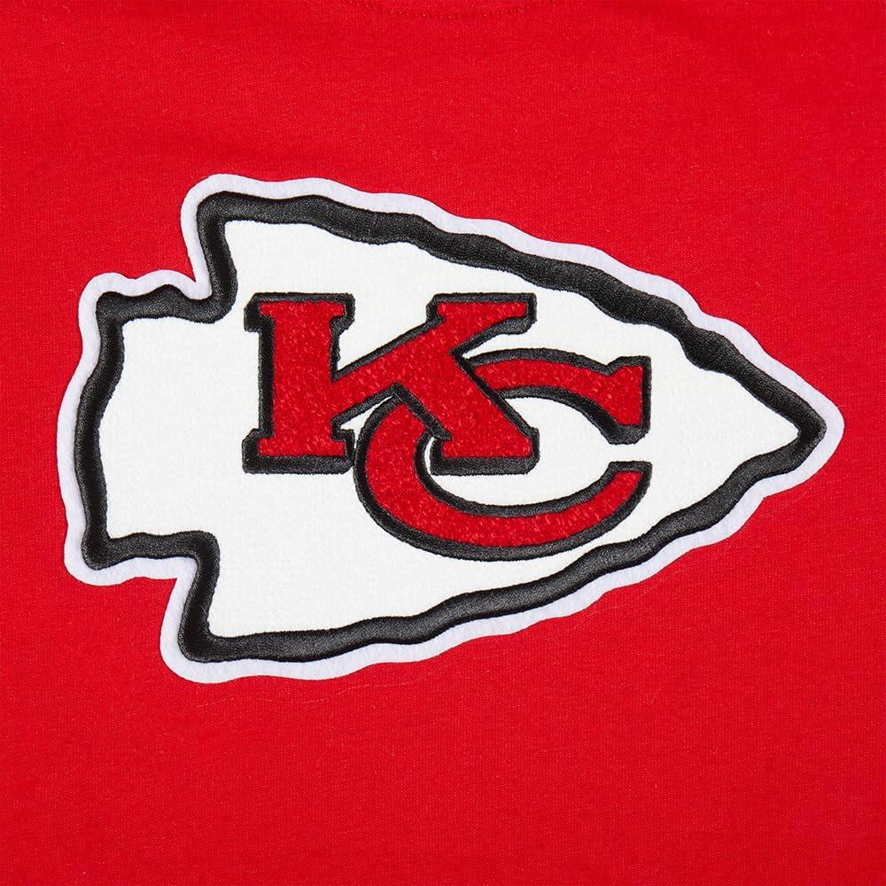 imagePro Standard Big Boys NFL Kansas City Chiefs Retro Classics Short Sleeve Tee Red M