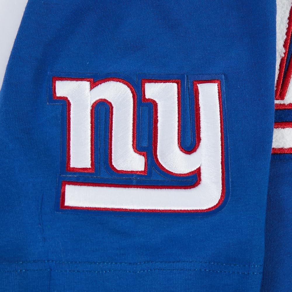 imagePro Standard Big Boys NFL New York Giants Classic Chenille Short Sleeve Tee Dodger Blue M