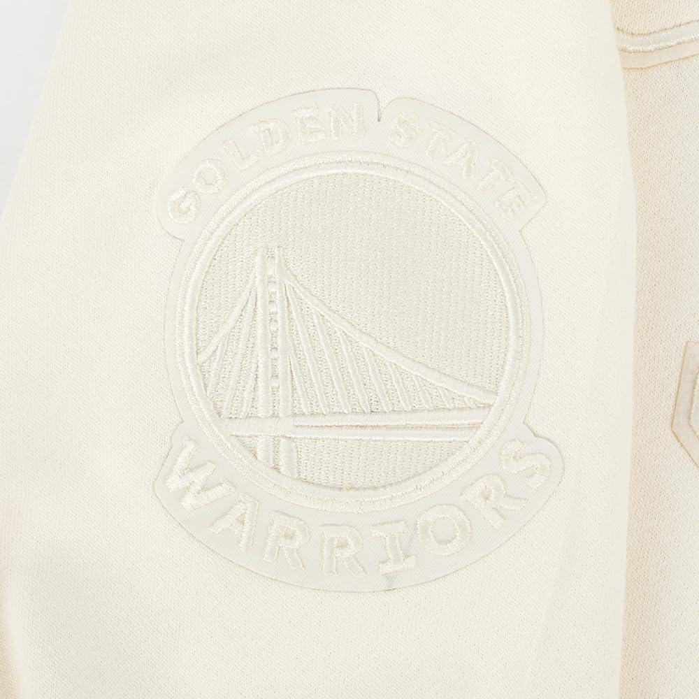 imagePro Standard NBA boys Big Boys Nba Golden State Warriors Neutrals Player Fleece Pull Over HoodieEggshell