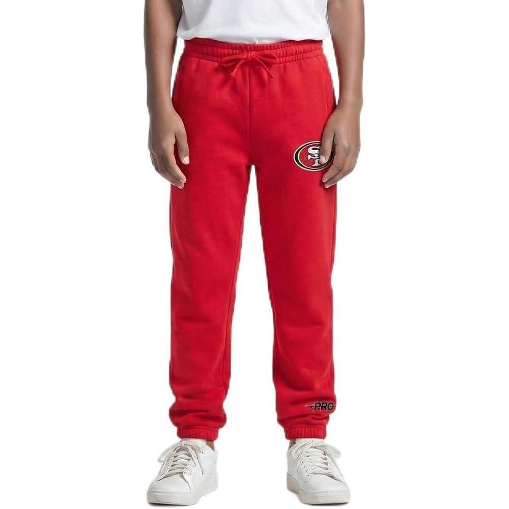 imagePro Standard Big Boys NFL Classic Chenille SweatpantRed