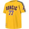 Pro Standard Big Boys NBA Los Angeles Lakers Luka Doncic #77 Classic Player Short Sleeve Taping Tee Yellow/Black M