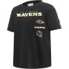 Pro Standard Big Boys NFL Baltimore Ravens Retro Classics Taping Tee Black S