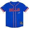 Pro Standard Big Boys NFL Buffalo Bills Mesh Button Down Mesh Top Royal Blue/Red M